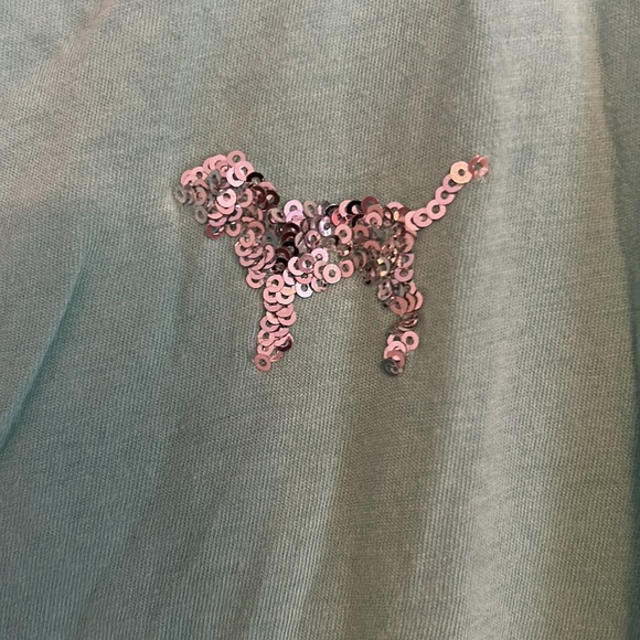 Victoria Secret Pink sequin tank top - Picture 2 of 3